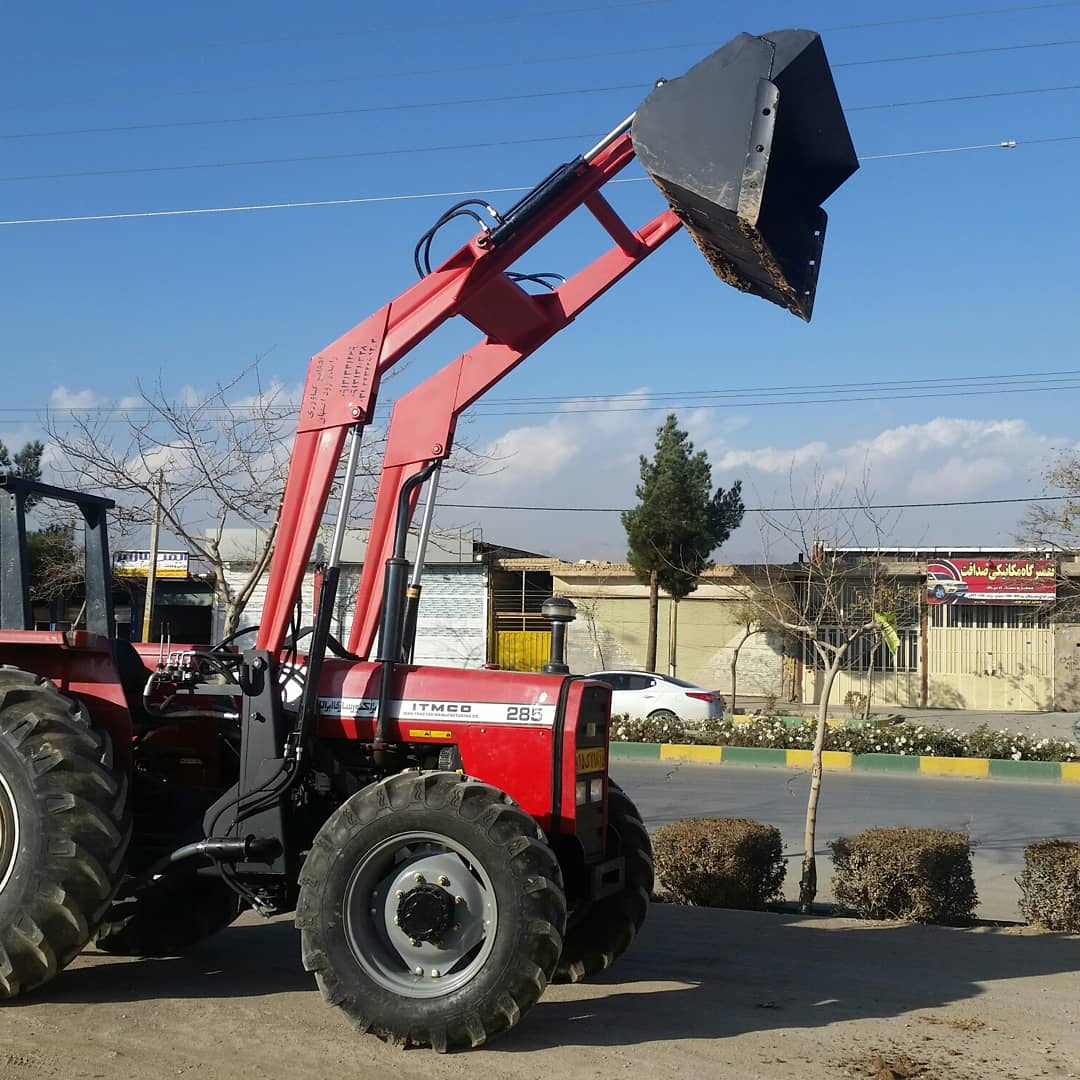 بیل چهار جک طرح بکهو 285 لودری