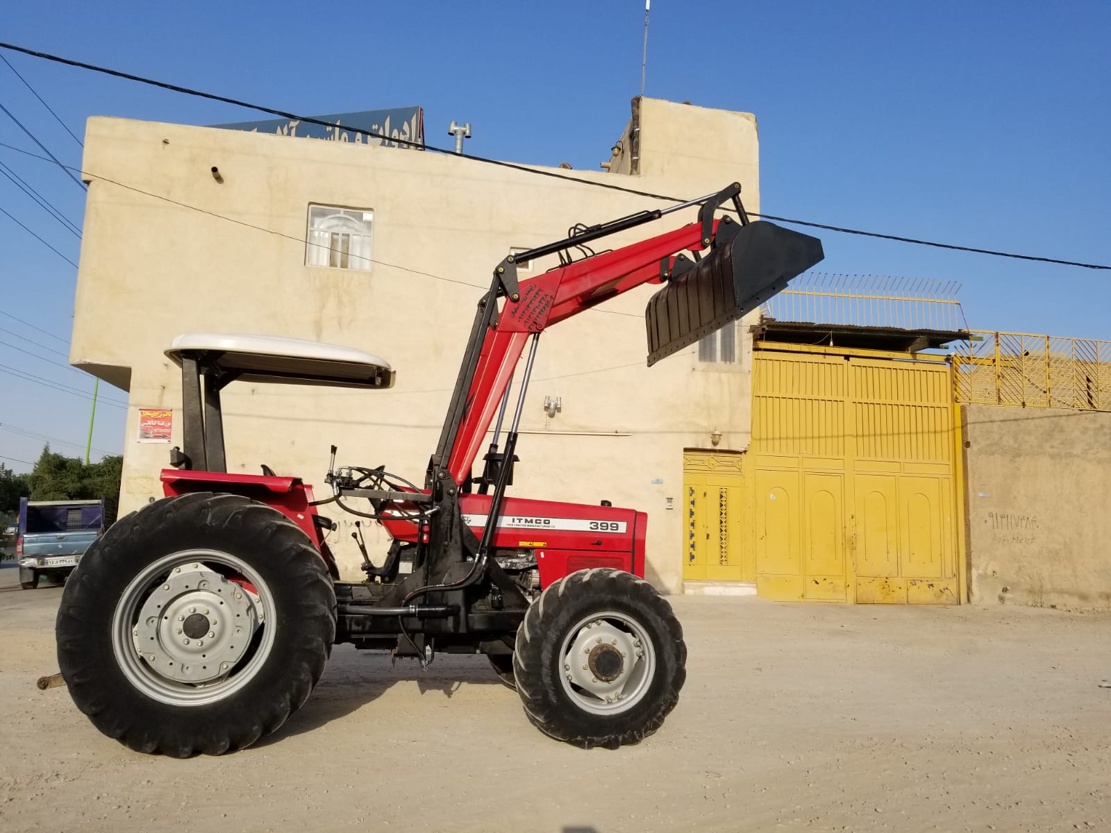 بیل چهار جک طرح بکهو 399 بازودار تعادلی - تصویر 4