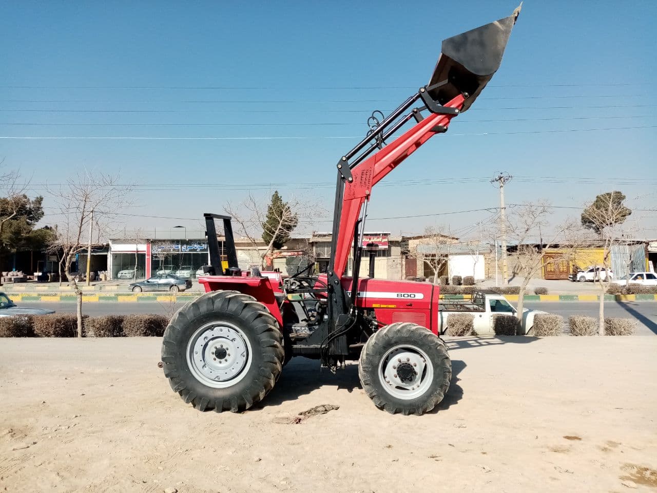 بیل چهار جک طرح بکهو800 بازودار تعادلی - تصویر 2